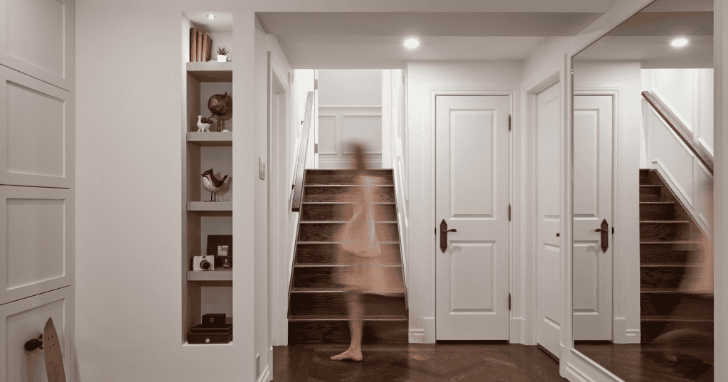 renovation sous-sol escalier