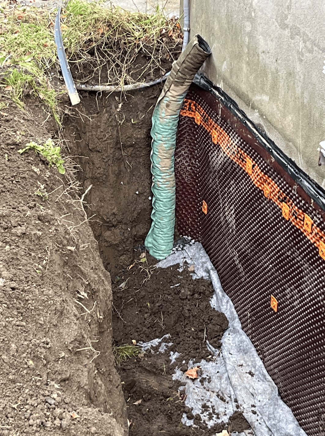 Drain francais exterieur